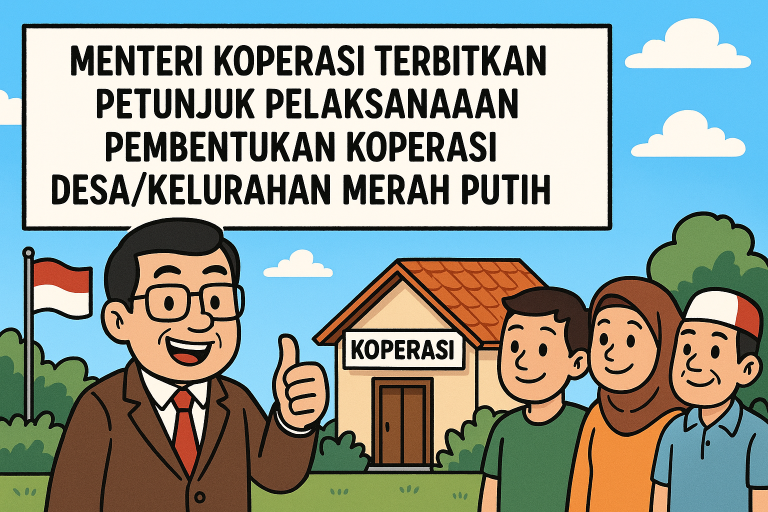 menteri-koperasi-terbitkan-petunjuk-pelaksanaan-pembentukan-koperasi-desakelurahan-merah-putih
